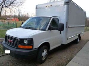 2012 GMC Savana Box Truck