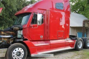 2007 Freightliner Century Class ST Red