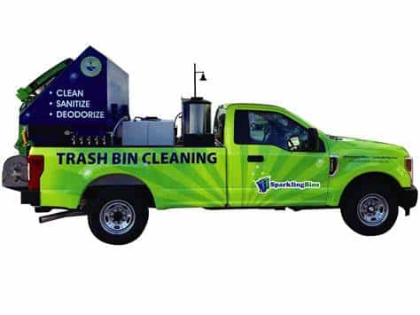 2015 Ford F-650 Trash Can Cleaning Truck