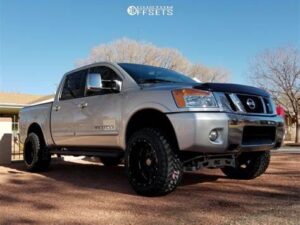 2020 Nissan Titan with Lift Kit