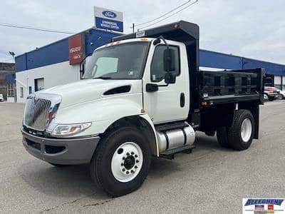 2021 International MV Trash Can Cleaning Truck